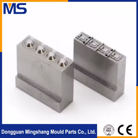 Nak80 Precision Mould Parts Connector Mold Components for Automobile
